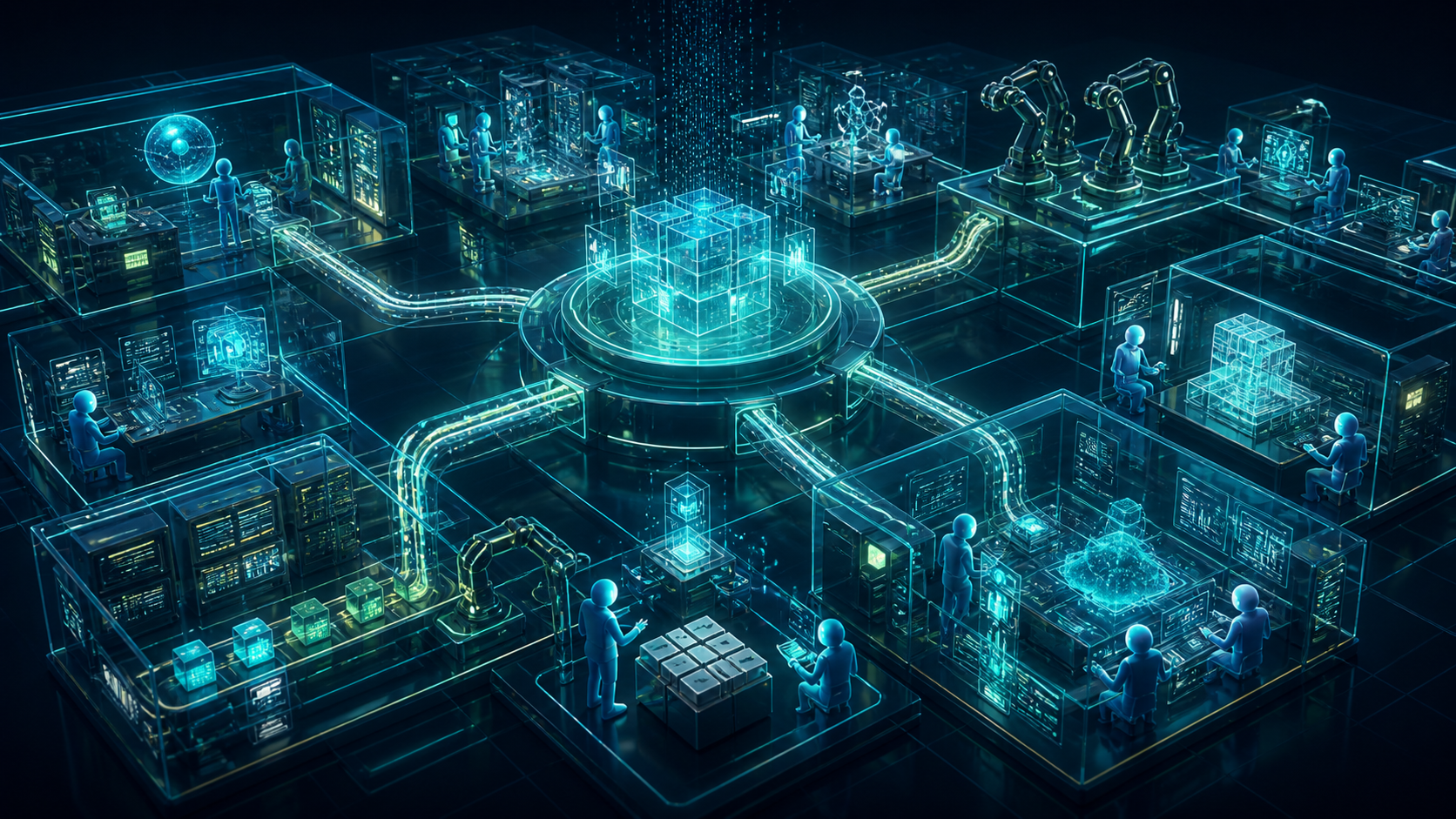 Agent factory work cells