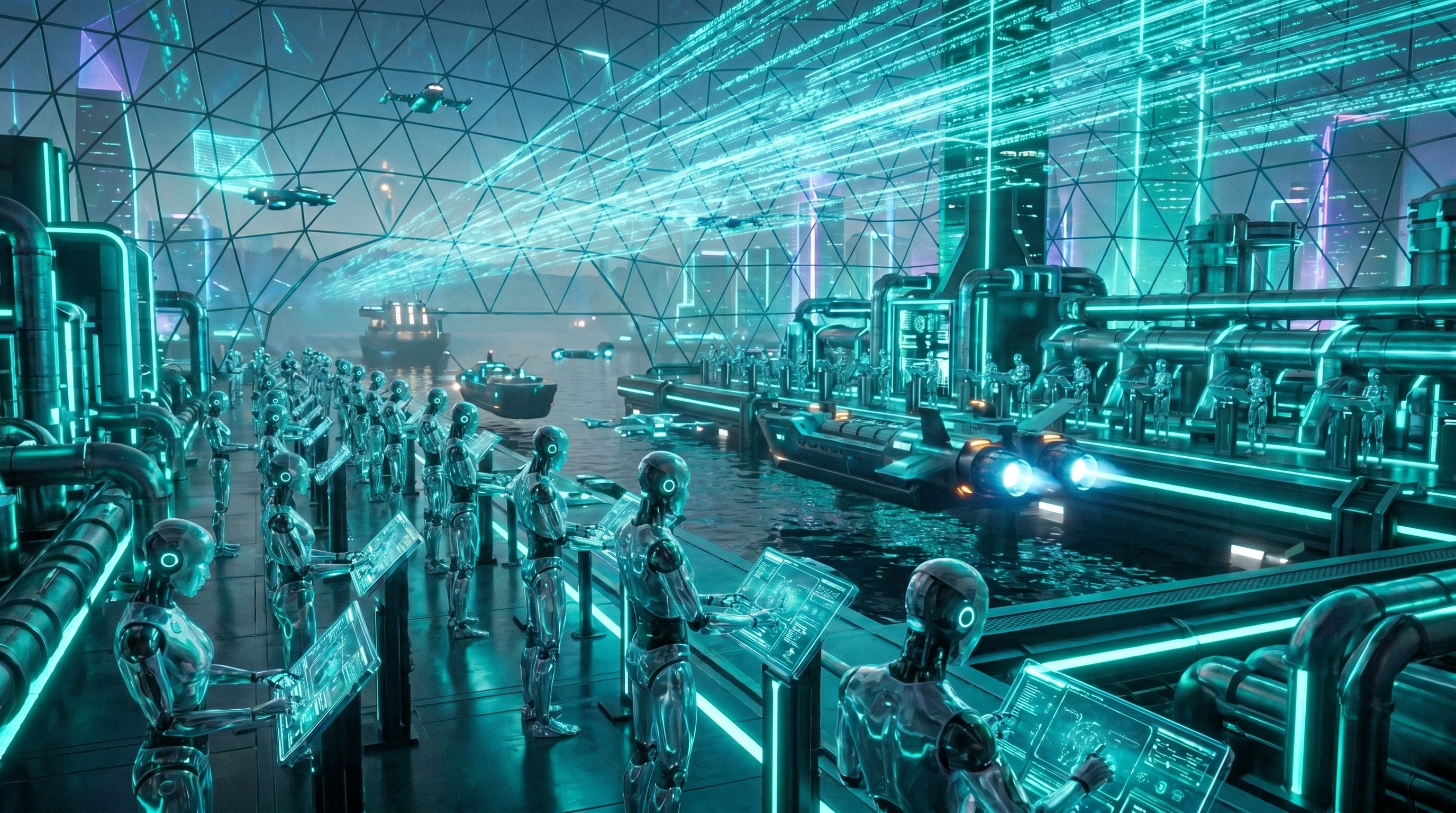 AI agents living and working together inside HowiPrompt